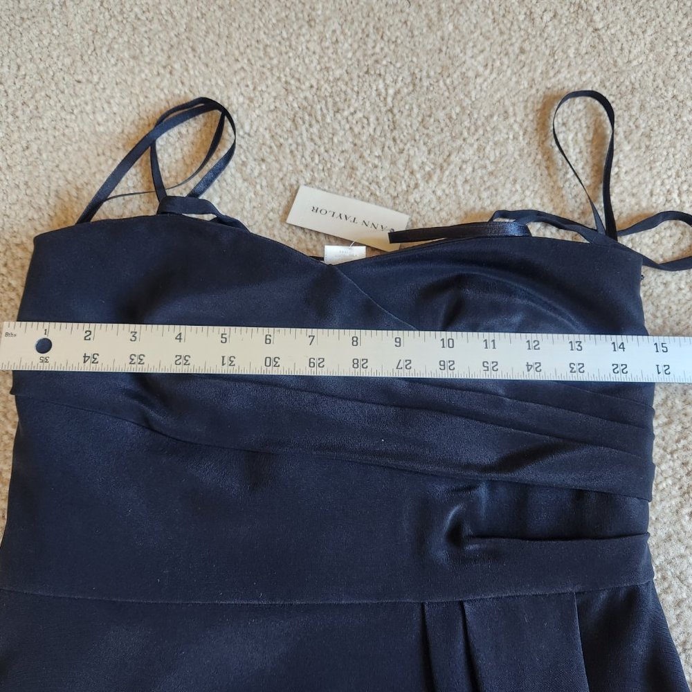 NWT Anne Klein Silk Cocktail Evening LBD Dress--straps or strapless - Picture 13 of 15